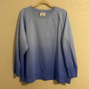 Champion Blue Ombré Pullover